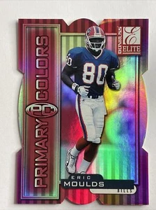 Eric Moulds 1999 Donruss Elite Primary Colors Die Cut Red #34 (56/75) Bills - Picture 1 of 2