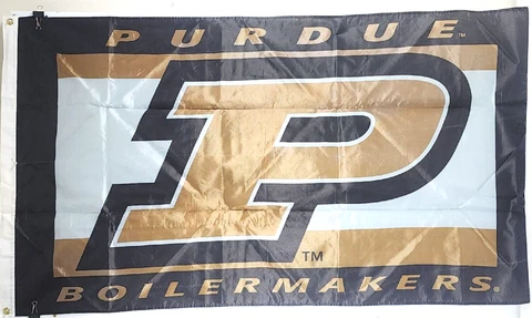 VGUC Purdue University Boilermakers Flag Banner 3x5' Premium Poly Indoor Outdoor Cover
