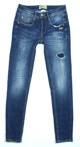 GANG Amelie Relaxed Damen Jeans Hose W26 Blau Denim Stretch - Bild 1 von 6