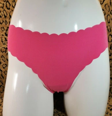 Victoria's Secret Rosa Gamuza No Show Tanga Tanga Panty M Nuevo con Etiquetas Sexy Foto 1 de 4