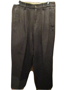 HERREN EDDIE BAUER BÜNDCHEN GRAU 100 % BAUMWOLLE ANZUGHOSE GRÖSSE 30 X 29 - Bild 1 von 3