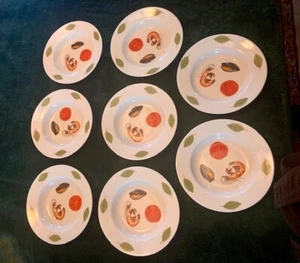 Cordon Bleu El Mar Meeresfrüchte Schüsseln - 8 7/8" Durchmesser - Preis für 1 - Bild 1 von 9