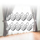 30pcs Stainless Steel Curtain Clips with Clip Hook Curtain Hook For Curtains