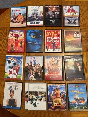 DVD Lot For Sale - Most in VG to LN Condition -  (Updated 4/12/2025) READ Foto 1 de 4