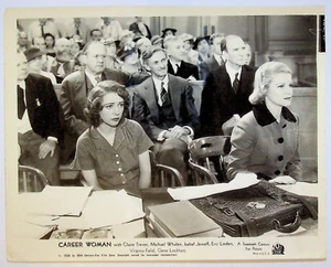 Mujer de carrera 1936 con foto original de Claire Trevor película todavía 288-29 - Imagen 1 de 2