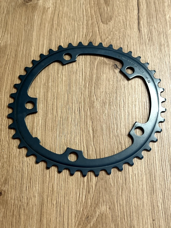 Plato Shimano Biopace 42T NOS para Dura-Ace FC-7400 | BCD 130 Foto 1 de 4