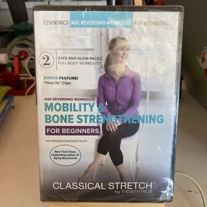 Mobility & Bone Strengthening (DVD, 2015) Classical Stretch Essentrics BX2 NEW - Picture 1 of 6