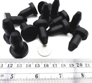 1/4" To 5/16" Rubber Tapered Plug Line Seal Plug Fits In 1/4" To 5/16" Tube Hole - Picture 1 of 12