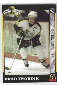 1999-2000 Brandon Wheat Kings (WHL) Brad Twordik