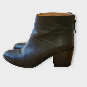 Nisolo Dari Commuter Stiefel Größe 8 schwarz Leder Knöchelreißverschluss Damen ethisch hergestellt - Bild 1 von 18