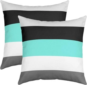 Modern Fashion Pillow Cover Simple Geometry Square Throw Pillow Cover for Decor - Picture 1 of 40