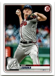 2020 Bowman Baseball Mike Soroka #7 Atlanta Braves QTY