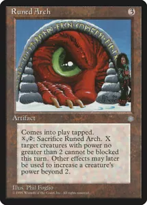 Magic The Gathering Runed Arch - Ice Age #334 - Imagen 1 de 1