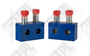 Spring Repair Blocks For Garage Door Torsion Springs Pair wire sizes .2187-.3065 - Picture 1 of 3