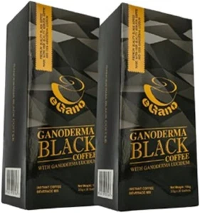 2 Scatole Di Qualità Premium Ganoderma Nero Caffè (3,5 G X 30 Bustine /Scatola) - Foto 1 di 12