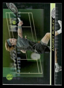 2024 Topps Chrome Tennis ANDREY RUBLEV 1ST #34 - Picture 1 of 2