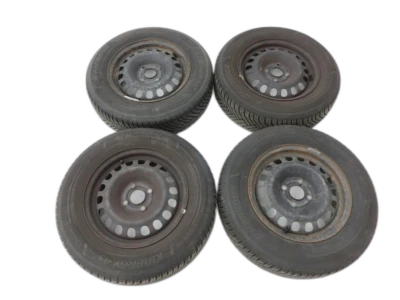 4x Kompletträder Felgen Ganzjahresreifen 185/70R14 4X100 6.6-7.2mm für Corsa E - Bild 1 von 4