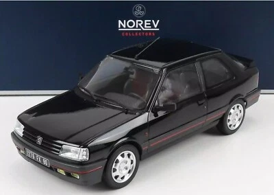 Norev Peugeot 309 GTi black 1990 1/18 184885 - Immagine 1 di 3