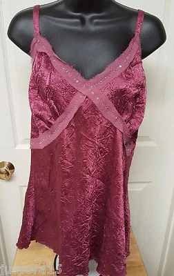 Blusa Camisa Top Venezia Mujer Talla 16 16W Púrpura Rosado NUEVA Foto 1 de 3