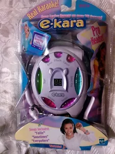 New e-kara karoake system bundle w/ 2 pro headsets, 4 karaoke cartridges - Picture 1 of 12