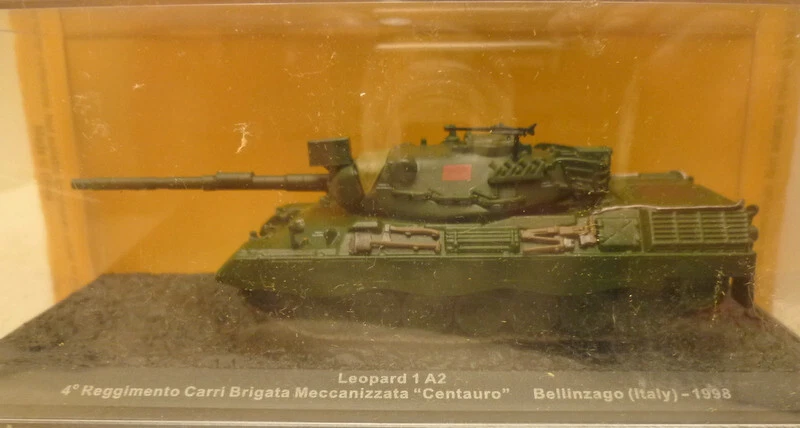 1/72 Deagostini Combat Tanks Leopard 1 A2 "Centauro" Italy 1998 - Image 1 of 1