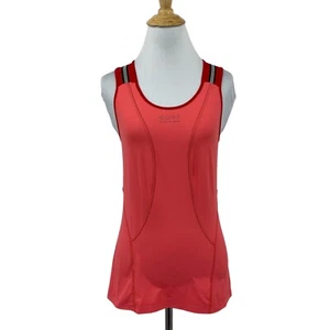 Gore Jersey Womens M Medium Pink Colorblock Reflective Cycling Vented Tank Top - Picture 1 of 11