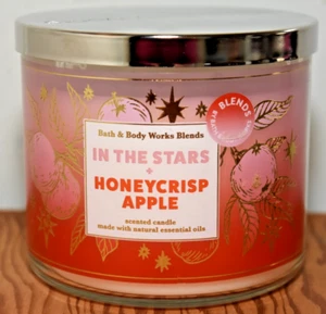 NEW Bath & Body Works In The Stars + Honeycrisp Apple BLENDS 3-Wick Candle - Picture 1 of 14