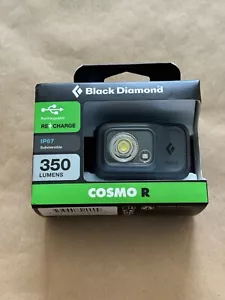 NEW BLACK DIAMOND COSMO R 350 HEADLAMP COLOR GRAPHITE FAST FREE SHIPPING - Picture 1 of 5