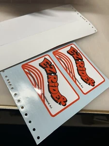 E-Z Rider TANK Arco Minibike Sticker Decal EZ Easy Mini Bike Easy Rider - Picture 1 of 2