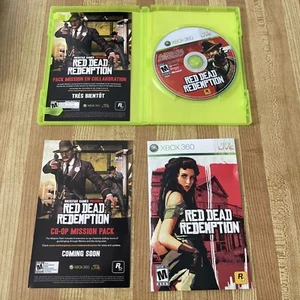 Red Dead Redemption (Microsoft Xbox 360, 2010) - With Manual - Picture 1 of 14