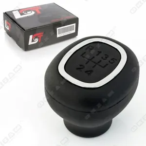 GEAR STICK KNOB BLACK WITH CHROME DETAIL FOR VAUXHALL ASTRA MK 3 III - Picture 1 of 4