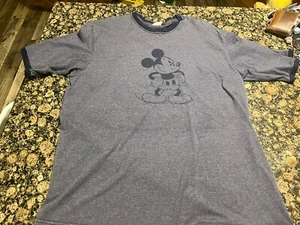 Vintage 90s DISNEY Mickey Mouse T Shirt Tee Est. 1925 Authentic Disney XXL Nice - Picture 1 of 11