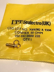 SMC STECKER BUCHSE PANEL HALTERUNG STECKER VON ITT SEALECTRO (x1) ad1x5 - Bild 1 von 2