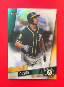 Matt Olson ~ 2019 Topps Finest ~ Refractor - Picture 1 of 2