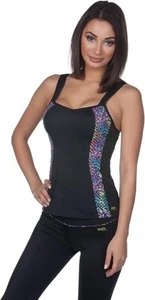 Panache Womens Sports Underwire Vest Top with Built-In Bra 7345 NWT - Picture 1 of 42