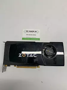 ZOTAC GTX 470 1,25GB GDDR5 PCI-E GRAFIKKARTE 2xDVI mini-HDMI - Picture 1 of 4