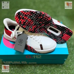 G/Fore Fore G4 G.112 Disruptor Golf Shoe Sneaker ⛳️ US 11.5 ⛳️ White Red Camo - Picture 1 of 9