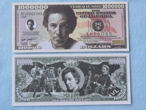 2 The Boss: Bruce Springsteen, Musiker, Sänger ~ 1.000.000 $ One Million Dollars - Bild 1 von 2