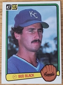 1983 Donruss #322 Bud Black RC Kansas City Royals - Picture 1 of 2