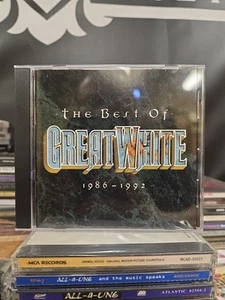 The Best of Great White: 1986-1992 by Great White (CD, Nov-1993, Capitol/EMI... - Picture 1 of 3