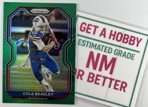Cole Beasley 2020 Panini Prizm #5 Green Prizm Parallel Buffalo Bills - Picture 1 of 1