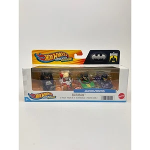 Hot Wheels RacerVerse Batman 4 Pack Vehicles First Appearance Collection - Picture 1 of 9