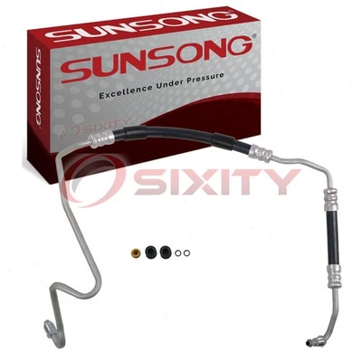 Sunsong Power Steering Pressure Line Hose for 2012-2015 Jeep Wrangler lq - Image 1 of 4