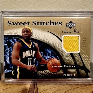 2006-07 Upper Deck Sweet Shot Jamaal Tinsley Stitches Gold Patch 11/50 One 1/1 - Picture 1 of 1