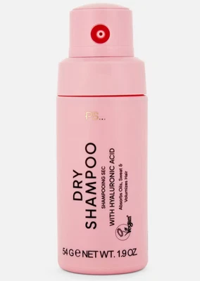 PS Dry Shampoo Powder Absorbs Oil, Sweat & Volumizes Hair Hyaluronic Acid - 54g - Image 1 of 2