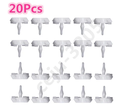 20Pcs Door Molding Fastener Clips For Mercedes-Benz W124 300E 1986-1993 Foto 1 de 2
