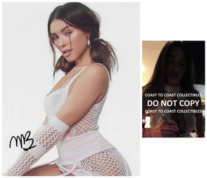 Madison Beer signed 8x10 Foto COA Proof handsigniert Model Singer Songwriter - Bild 1 von 2