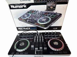 Numark Mixtrack Quad 4-Channel DJ Controller With Audio I/O Tested & Works - Picture 1 of 14