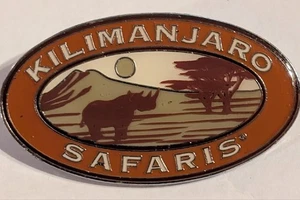Disney Pin Kilimanjaro Animal Kingdom Theme Park Rhino Oval Enamel Gorgeous - Picture 1 of 2