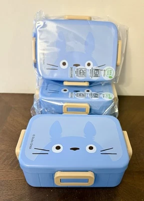 NEW🍃Skater x Studio Ghibli My Neighbor Totoro Blue Bento Lunch Box🍱School Work - Image 1 of 4